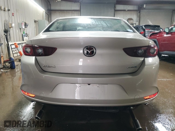 2023 Mazda 3 S Preferred with VIN 3MZBPACM6PM359429, listed as a Copart auction lot 50102595 with 38,674 mi miles and Salvage Title. Bid and sale history available at DreamBid. Image 6.