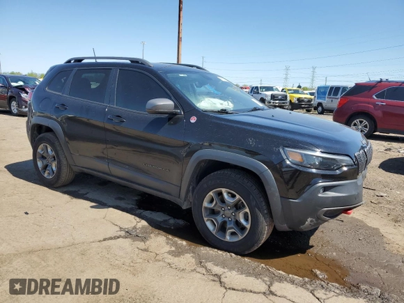 2019 Jeep Cherokee Trailhawk с VIN 1C4PJMBX8KD363445, выставлен на аукционе Copart как лот 56057015 с пробегом 86 188 миль миль и Чистый • Clean title. История ставок и продаж доступна на DreamBid. Изображение 4.