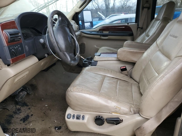 2005 Ford Super Duty F-250 XL with VIN 1FTSW21P05EB21278, listed as a Copart auction lot 46987915 with 0 mi miles and Salvage Title. Bid and sale history available at carsss.com. Image 7.