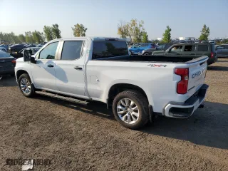 2021 Chevrolet Silverado 1500 Custom with VIN 1GCUYBEF3MZ114210, listed as a Copart auction lot 71460514 with 85,399 mi miles and Non Repairable. Bid and sale history available at carsss.com. Image 2.