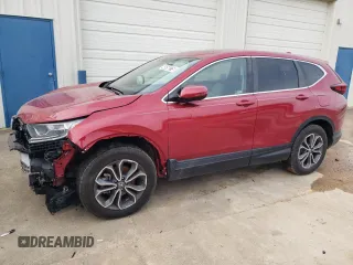 2021 Honda CR-V EX with VIN 2HKRW2H52MH669865, listed as a Copart auction lot 45858275 with 53,301 mi miles and Clean Title. Bid and sale history available at carsss.com. Image 1.