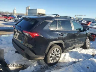 2024 Toyota RAV4 XLE Premium with VIN 2T3A1RFV9RC403879, listed as a Copart auction lot 88850545 with 7,281 mi miles and Salvage Title. Bid and sale history available at carsss.com. Image 3.