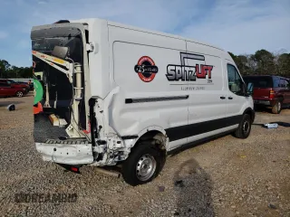2023 Ford Transit Cargo with VIN 1FTBR1C86PKB77317, listed as a Copart auction lot 45195975 with 15,223 mi miles and Salvage Title. Bid and sale history available at DreamBid. Image 3.