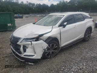 2022 Lexus RX 350L z VIN JTJHZKEA8N2026330, wystawiony jako Copart lot #59119205 z przebiegiem 62 232 mil mil oraz Szkoda całkowita • Salvage title. Historia ofert i sprzedaży dostępna na DreamBid. Obrazek 1.