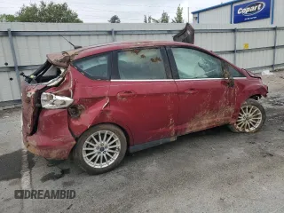 2014 Ford C-Max SEL with VIN 1FADP5BU2EL510422, listed as a Copart auction lot 51390035 with Not Provided miles and Salvage Title. Bid and sale history available at DreamBid. Image 3.