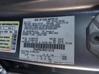 2014 Ford Fusion S with VIN 3FA6P0G78ER114110, listed as a Copart auction lot 81067434 with 160,095 mi miles and Salvage Title. Bid and sale history available at DreamBid. Image 15.