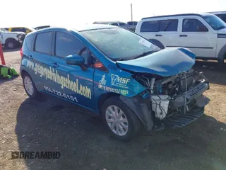 2016 Nissan Note S with VIN 3N1CE2CP9GL376456, listed as a IAAI auction lot 41570216 with 78,684 mi miles and . Bid and sale history available at DreamBid. Image 1.