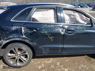 2015 Audi Q3 2.0T Premium Plus with VIN WA1EFCFS4FR001441, listed as a IAAI auction lot 41813239 with 112,795 mi miles. Bid and sale history available at carsss.com. Image 8.
