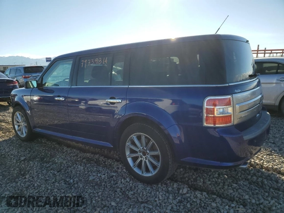 2013 Ford Flex Limited with VIN 2FMHK6D83DBD14113, listed as a Copart auction lot 79739814 with 137,976 mi miles and Salvage Title. Bid and sale history available at carsss.com. Image 2.