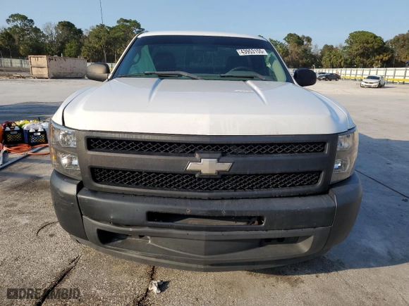 2011 Chevrolet Silverado 1500 Work Truck with VIN 1GCNCPEX7BZ344029, listed as a Copart auction lot 43953155 with 114,097 mi miles and Salvage Title. Bid and sale history available at carsss.com. Image 5.