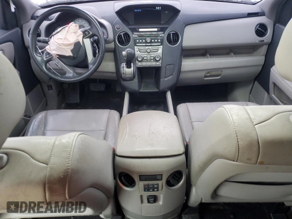 2012 Honda Pilot EX-L with VIN 5FNYF3H53CB010675, listed as a Copart auction lot 47959905 with 180,291 mi miles and Salvage Title. Bid and sale history available at DreamBid. Image 8.