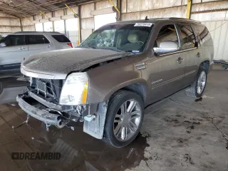 2012 Cadillac Escalade Premium z VIN 1GYS4CEF9CR225037, wystawiony jako Copart lot #50270415 z przebiegiem 172 483 mil mil oraz Szkody całkowita. Historia ofert i sprzedaży dostępna na DreamBid. Obrazek 1.