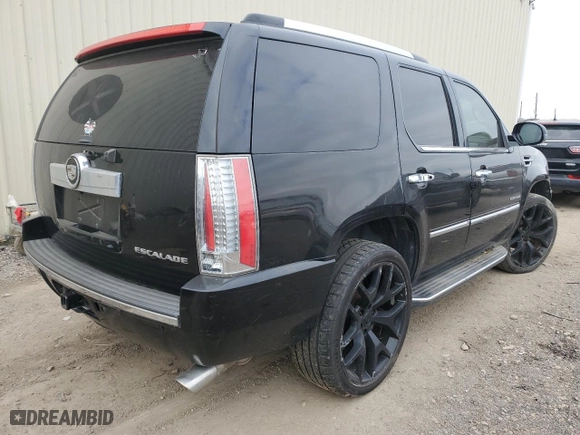 2011 Cadillac Escalade Luxury with VIN 1GYS4BEF9BR399571, listed as a Copart auction lot 87718345 with NaN miles and Salvage Title. Bid and sale history available at carsss.com. Image 3.