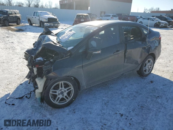 2017 Ford Fiesta SE with VIN 3FADP4BJ2HM167307, listed as a Copart auction lot 88909775 with Not Provided miles and Salvage Title. Bid and sale history available at carsss.com. Image 1.