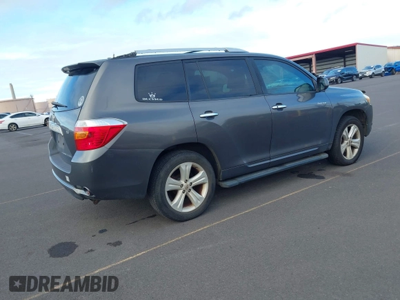 2009 Toyota Highlander Limited with VIN JTEDS42A692076649, listed as a IAAI auction lot 42485057 with 159,471 mi miles and . Bid and sale history available at DreamBid. Image 4.