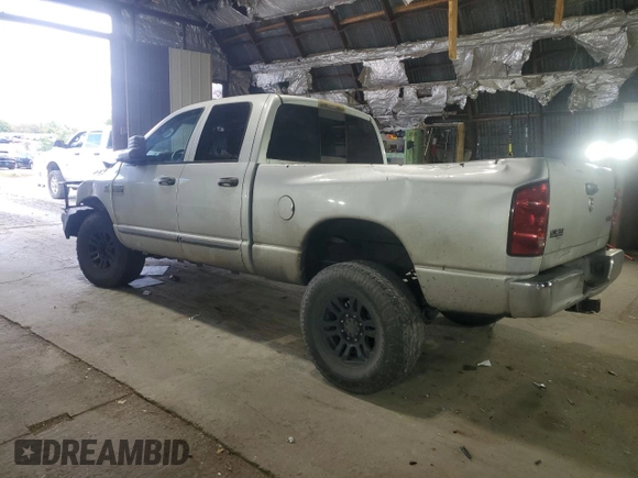 2007 Dodge Ram 2500 SLT with VIN 3D7KS28A67G852750, listed as a Copart auction lot 75374754 with 267,045 mi miles and Salvage Title. Bid and sale history available at carsss.com. Image 2.