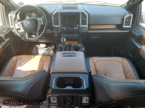 2016 Ford F-150 XLT with VIN 1FTEW1EG7GFC72102, listed as a Copart auction lot 61249415 with 52,492 mi miles and Salvage title. Bid and sale history available at DreamBid. Image 8.