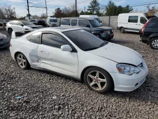 2003 Acura RSX with VIN JH4DC54883S003676, listed as a Copart auction lot 79020214 with 184,995 mi miles and Salvage Title. Bid and sale history available at carsss.com. Image 4.