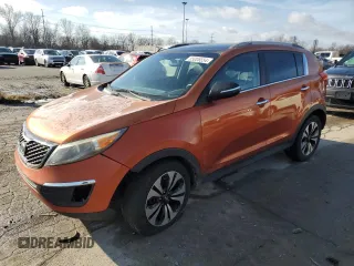 2011 Kia Sportage SX with VIN KNDPC3A62B7162815, listed as a Copart auction lot 85006654 with Not provided miles and Salvage title. Bid and sale history available at DreamBid. Image 1.