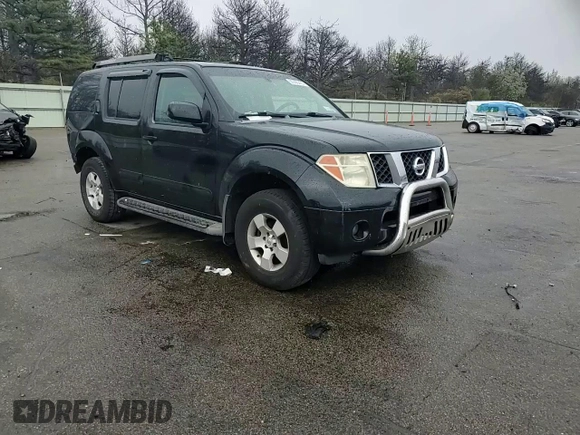 2005 Nissan Pathfinder SE z VIN 5N1AR18W65C701989, wystawiony jako Copart lot #55390455 z przebiegiem 178 002 mil mil oraz Szkoda całkowita • Salvage title. Historia ofert i sprzedaży dostępna na DreamBid. Obrazek 14.