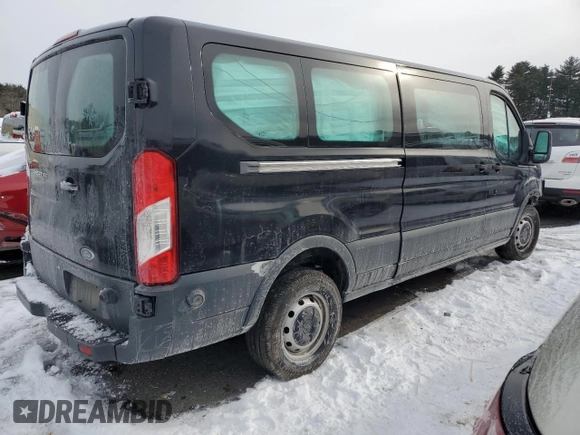 2015 Ford Transit XL with VIN 1FBZX2YM0FKB17715, listed as a Copart auction lot 41738095 with 96,670 mi miles and Salvage title. Bid and sale history available at DreamBid. Image 3.