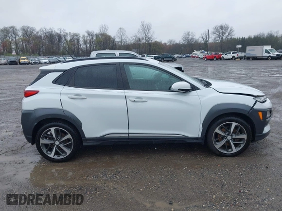 2018 Hyundai Kona Limited with VIN KM8K33A52JU174184, listed as a IAAI auction lot 41979223 with 76,306 mi miles. Bid and sale history available at carsss.com. Image 13.