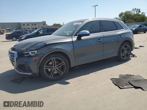 2019 Audi SQ5 Premium Plus with VIN WA1B4AFY1K2086906, listed as a Copart auction lot 71392894 with 111,327 mi miles and Salvage Title. Bid and sale history available at DreamBid. Image 1.