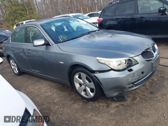 2008 BMW 5 Series 528xi with VIN WBANV13548CZ51653, listed as a IAAI auction lot 41578114 with 159,723 mi miles. Bid and sale history available at carsss.com. Image 1.