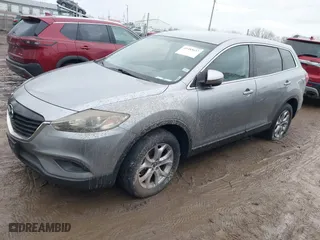 2015 Mazda CX-9 Sport with VIN JM3TB3BV5F0454357, listed as a IAAI auction lot 41485637 with 120,820 mi miles. Bid and sale history available at carsss.com. Image 17.
