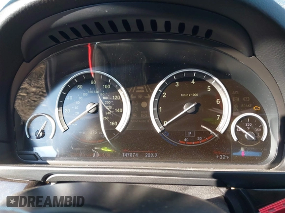 2014 BMW 5 Series 528i xDrive with VIN WBA5A7C54ED616297, listed as a IAAI auction lot 41877809 with 147,874 mi miles and . Bid and sale history available at DreamBid. Image 7.