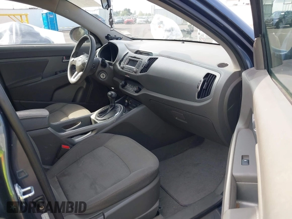 2012 Kia Sportage LX with VIN KNDPB3A2XC7287773, listed as a IAAI auction lot 42139714 with 192,880 mi miles. Bid and sale history available at carsss.com. Image 5.