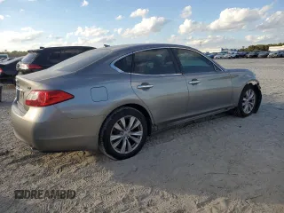 2011 Infiniti M37 with VIN JN1BY1AP4BM320066, listed as a Copart auction lot 81683334 with 145,230 mi miles and Salvage Title. Bid and sale history available at carsss.com. Image 3.