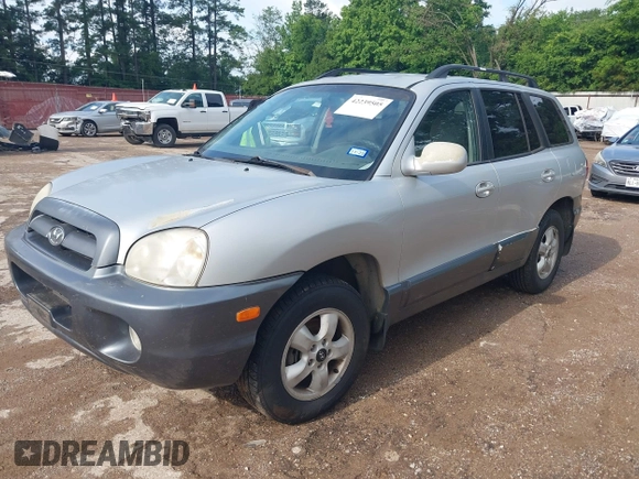 2006 Hyundai Santa Fe GLS z VIN KM8SC13D56U032816, wystawiony jako IAAI lot #42239505 z przebiegiem 180 515 mil mil oraz . Historia ofert i sprzedaży dostępna na DreamBid. Obrazek 2.