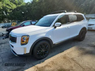 2021 Kia Telluride SX with VIN 5XYP54HC5MG151633, listed as a Copart auction lot 62074305 with 111,179 mi miles and Clean title. Bid and sale history available at DreamBid. Image 1.