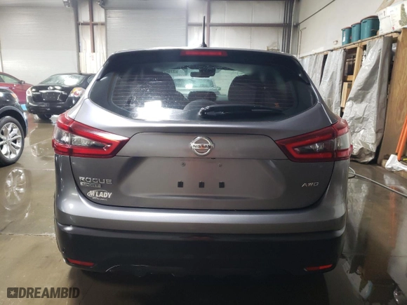 2022 Nissan Rogue Sport S with VIN JN1BJ1AW6NW481314, listed as a Copart auction lot 77802574 with 31,669 mi miles and Salvage Title. Bid and sale history available at carsss.com. Image 6.
