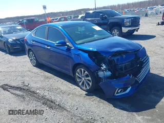 2018 Hyundai Accent Limited with VIN 3KPC34A33JE004671, listed as a IAAI auction lot 41825396 with 69,206 mi miles. Bid and sale history available at carsss.com. Image 1.
