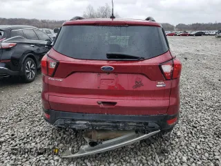2019 Ford Escape SEL with VIN 1FMCU9HD5KUA05506, listed as a Copart auction lot 47435185 with 201,827 mi miles and Salvage Title. Bid and sale history available at carsss.com. Image 6.