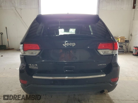2021 Jeep Grand Cherokee Limited with VIN 1C4RJFBG0MC553351, listed as a Copart auction lot 53958265 with 95,491 mi miles and Salvage title. Bid and sale history available at DreamBid. Image 6.