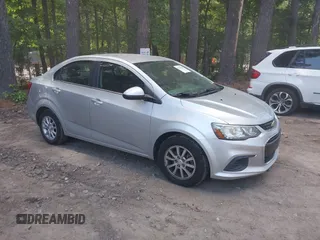 2017 Chevrolet Sonic LT with VIN 1G1JD5SG7H4121301, listed as a IAAI auction lot 42516703 with 158,920 mi miles and . Bid and sale history available at DreamBid. Image 1.