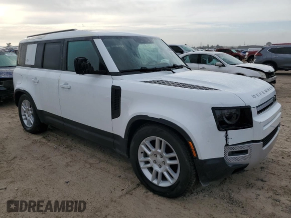 2024 Land Rover Defender S with VIN SALEJ7EX0R2341653, listed as a Copart auction lot 43369635 with Not provided miles and Salvage title. Bid and sale history available at DreamBid. Image 4.