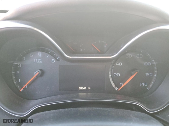 2016 Chevrolet Impala LT with VIN 1G1115S35GU160263, listed as a Copart auction lot 88106065 with 69,842 mi miles and Salvage Title. Bid and sale history available at carsss.com. Image 9.