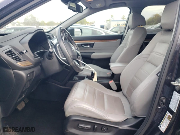 2019 Honda CR-V EX-L with VIN 2HKRW2H85KH615497, listed as a Copart auction lot 52735915 with 84,533 mi miles and Salvage Title. Bid and sale history available at carsss.com. Image 7.