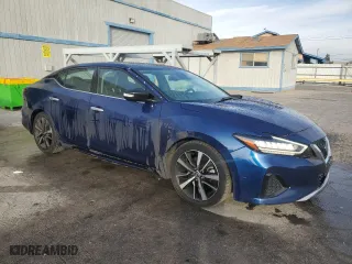 2022 Nissan Maxima SV with VIN 1N4AA6CV0NC505897, listed as a Copart auction lot 45813715 with 89,515 mi miles and Salvage Title. Bid and sale history available at carsss.com. Image 4.