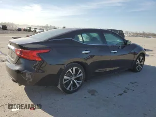 2017 Nissan Maxima SV with VIN 1N4AA6AP5HC418294, listed as a Copart auction lot 50572515 with 67,603 mi miles and Salvage Title. Bid and sale history available at DreamBid. Image 3.