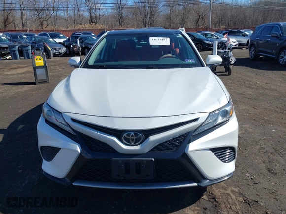 2019 Toyota Camry XSE with VIN 4T1B61HK6KU742901, listed as a IAAI auction lot 41651481 with 68,505 mi miles. Bid and sale history available at carsss.com. Image 12.