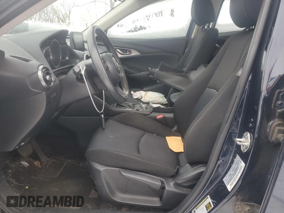 2019 Mazda CX-3 Sport with VIN JM1DKFB71K1450746, listed as a Copart auction lot 86714704 with 60,400 mi miles and Salvage Title. Bid and sale history available at carsss.com. Image 7.