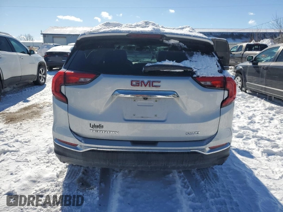 2019 GMC Terrain SLT with VIN 3GKALVEV1KL202501, listed as a Copart auction lot 45645415 with 122,550 mi miles and Clean Title. Bid and sale history available at carsss.com. Image 6.