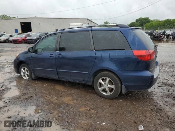 2005 Toyota Sienna CE z VIN 5TDZA23C75S379167, wystawiony jako Copart lot #58687135 z przebiegiem 191 873 mil mil oraz Czysty tytuł • Clean title. Historia ofert i sprzedaży dostępna na DreamBid. Obrazek 2.