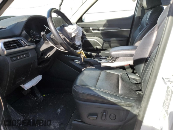 2022 Kia Telluride S with VIN 5XYP6DHC3NG211035, listed as a Copart auction lot 45509535 with 76,051 mi miles and Salvage Title. Bid and sale history available at DreamBid. Image 7.