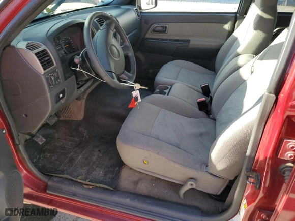 2005 Chevrolet Colorado 1SF LS Z71 with VIN 1GCDT136058156210, listed as a Copart auction lot 80873544 with 119,660 mi miles and Salvage Title. Bid and sale history available at carsss.com. Image 7.